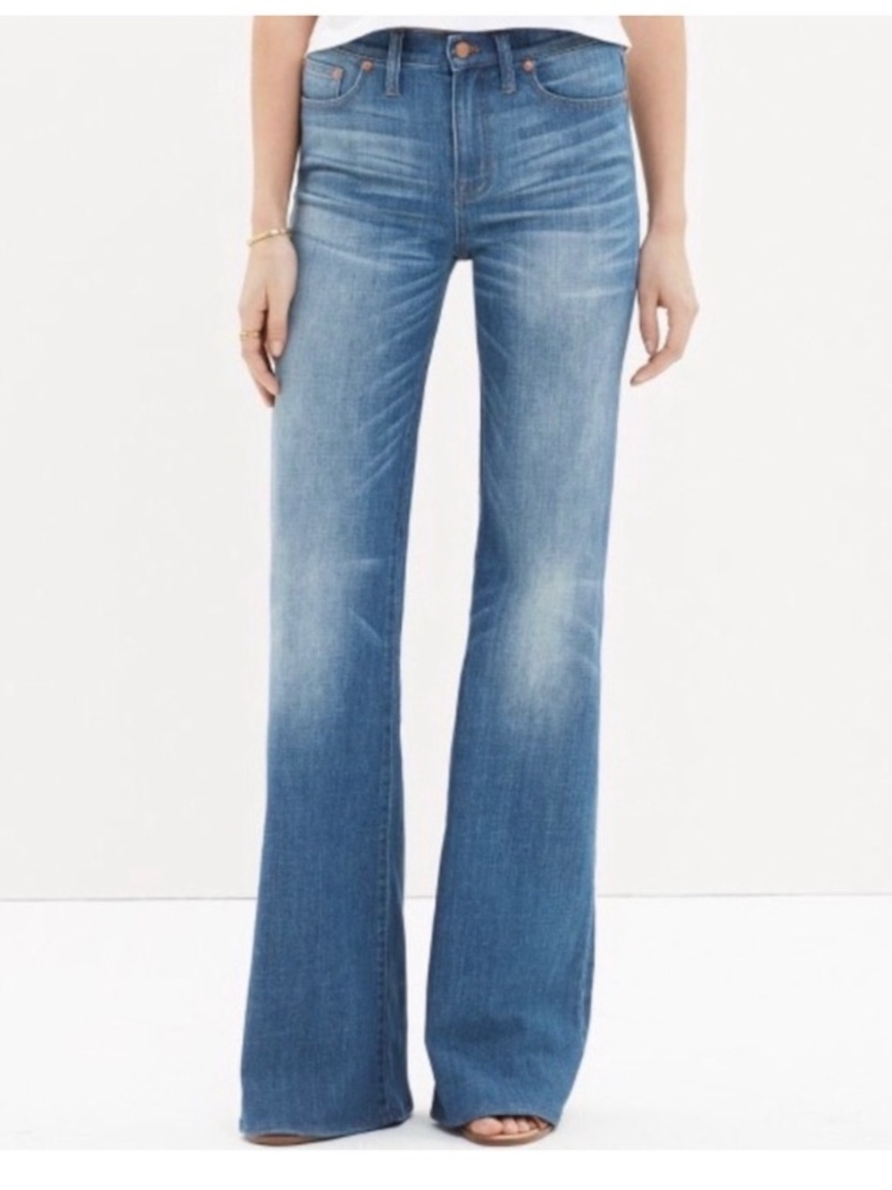2/$25 Madewell Flea Market Flared Jeans Size 27